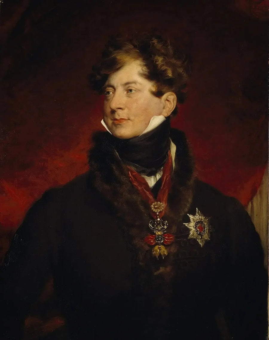 Георг IV, 1762 - 1830. Правил как регент с 1811 по 1820, как король с 1820 по 1830. - Томас Лоренс
