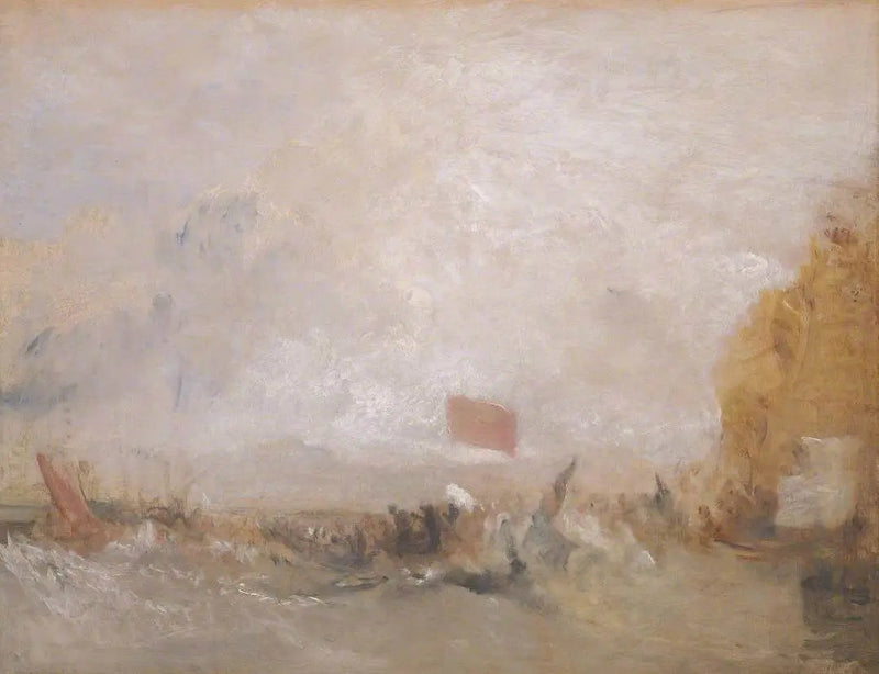 Уход Георга IV с «Роял Джордж», 1822 - Дж. М. У. Тёрнер