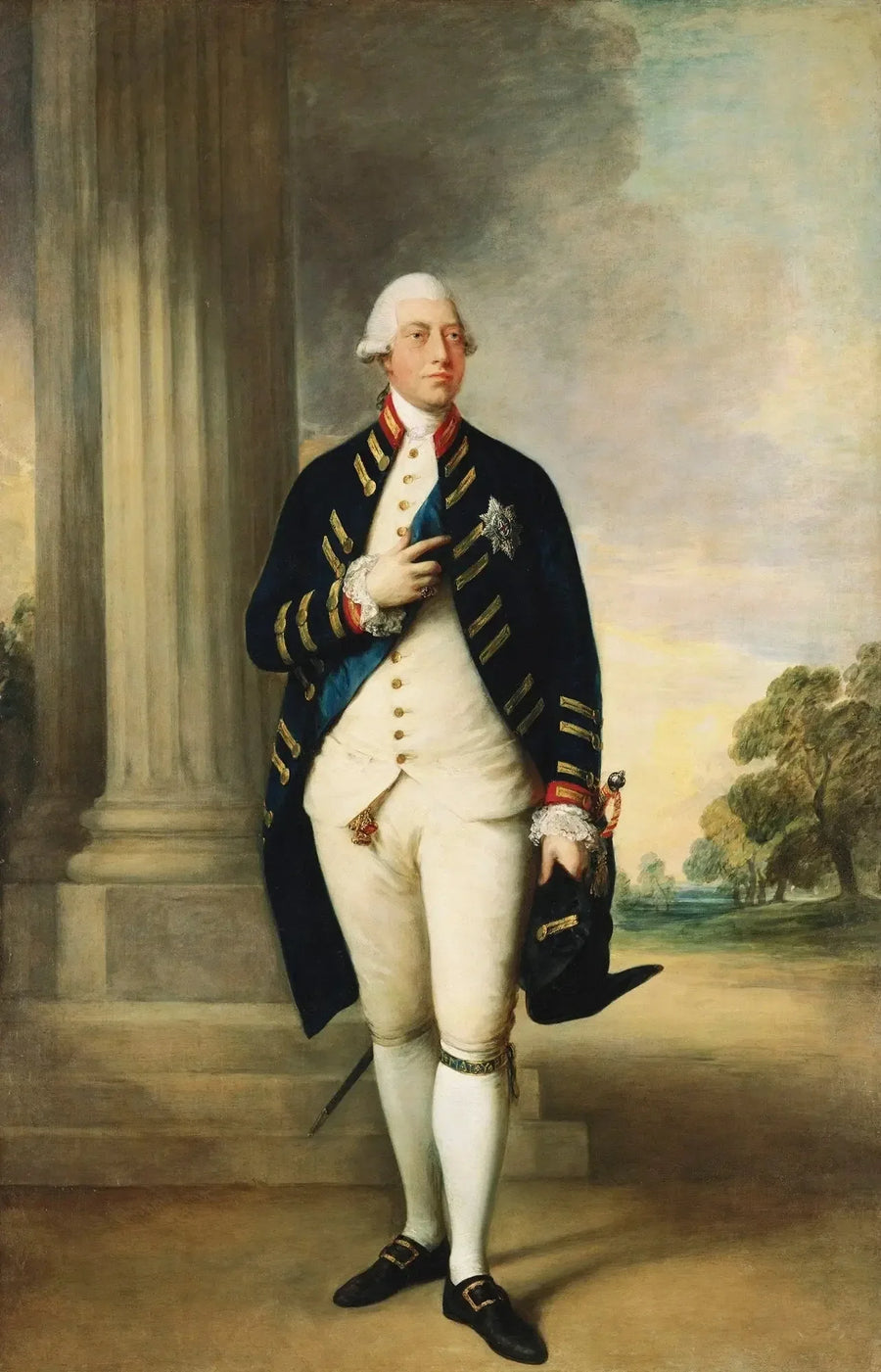 Жорж III (1738-1820) - Томас Гейнсборо