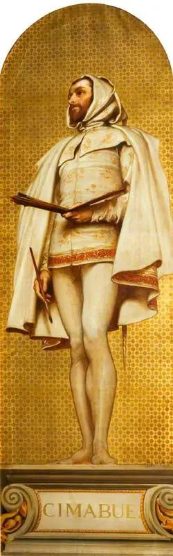 Giovanni Cimabue (1240–1302) (projet pour une mosaïque au Victoria and Albert Museum) - Frederic Leighton - Alpha