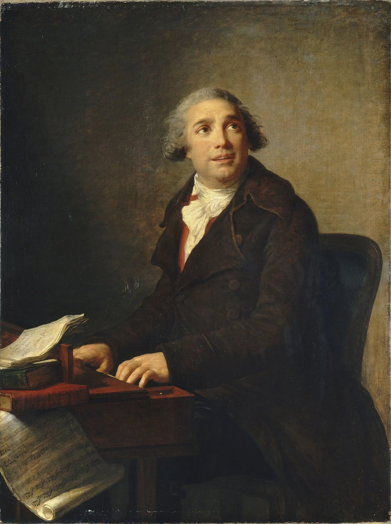 Джованни Пьесиелло (1741-1816), композитор - Элизабет Виге Ле Брун