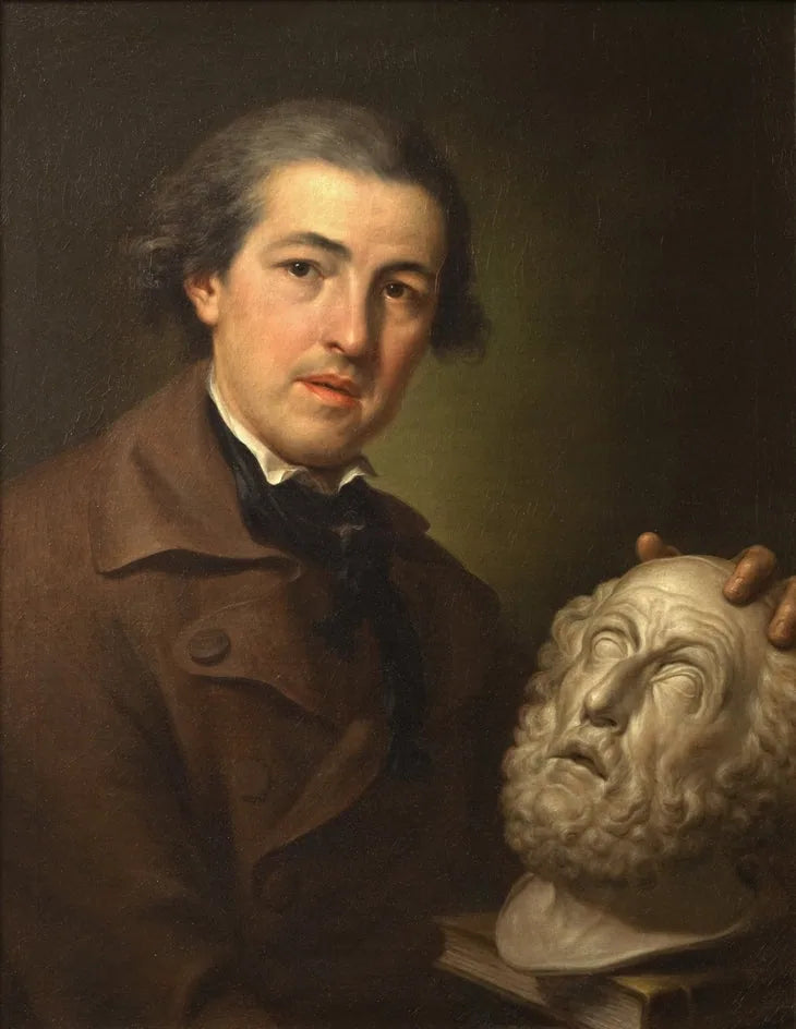Джузеппе Франки (1731–1806) с бюстом Гомера - Антон Рафаэль Менгс