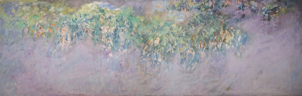 Glycines W1903 de Claude Monet photographié au Musée Marmottan Monet