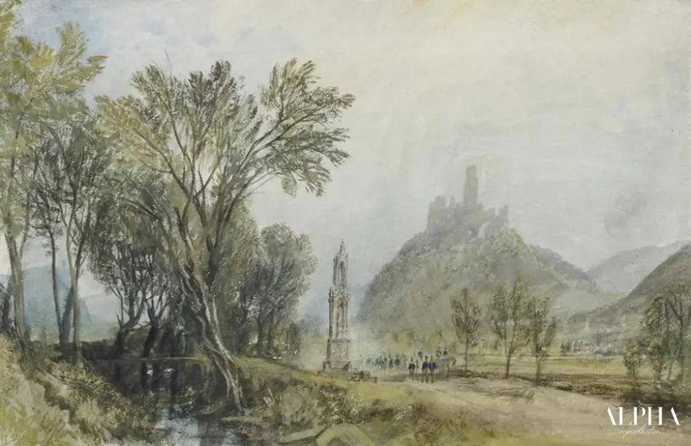 Goesberg et Hochkreuz - William Turner - Reproductions de tableaux et peintures haut de gamme