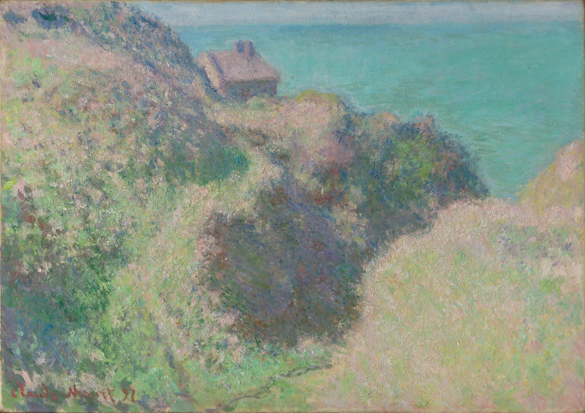 Gorge du Petit-Ailly, Varengeville de Claude Monet, 1897 – Harvard Art Museums 1972.31, Wildenstein 1452