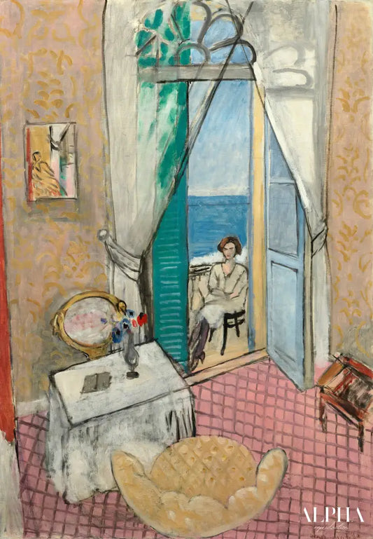 Grand intérieur Nice 1918 - Matisse - Reproductions de tableaux et peintures haut de gamme