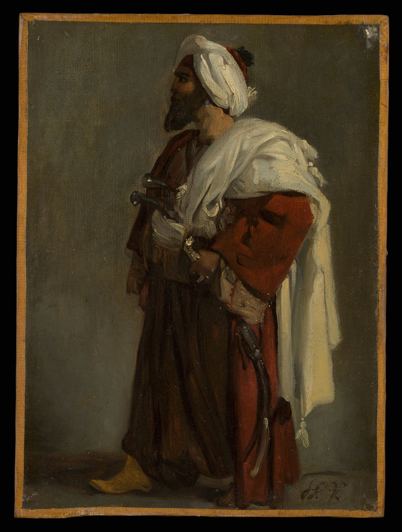 Guerrier arabe - Horace Vernet