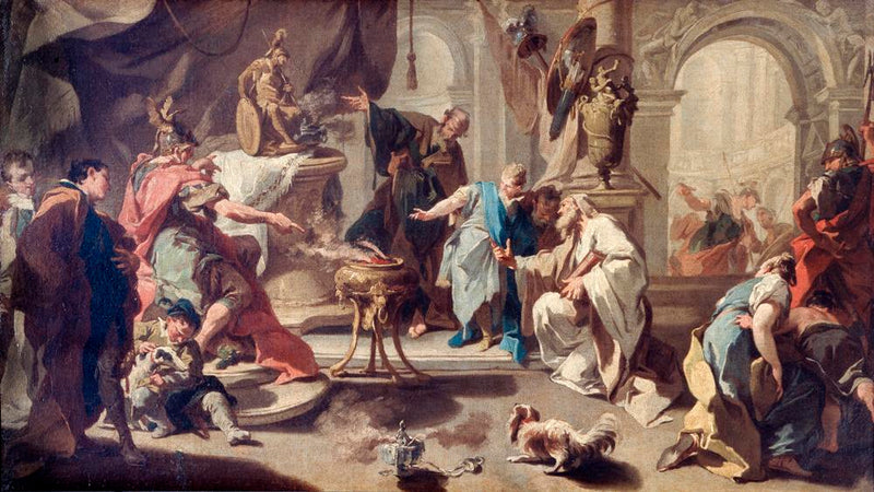 Ганнибал клянется отомстить римлянам - Джованни Баттиста Питтони