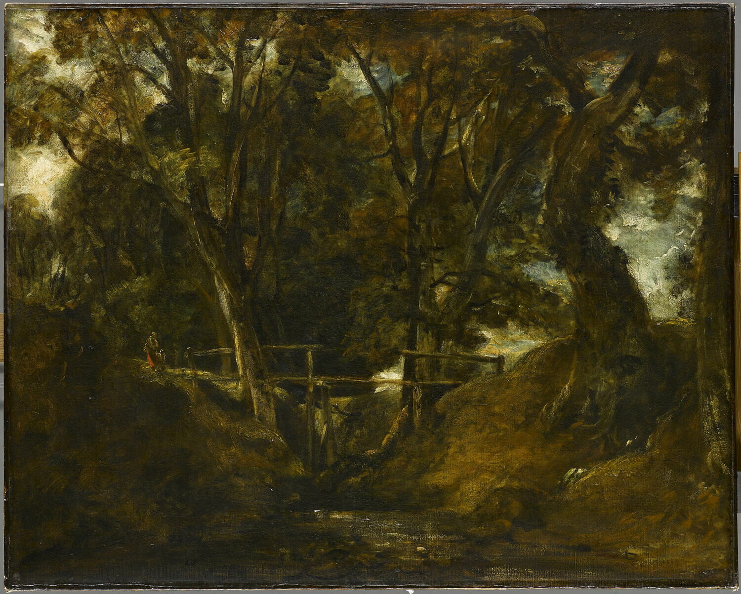 Helmingham Dell. Vallon dans le parc de Helmingham - John Constable - Alpha Reproduction
