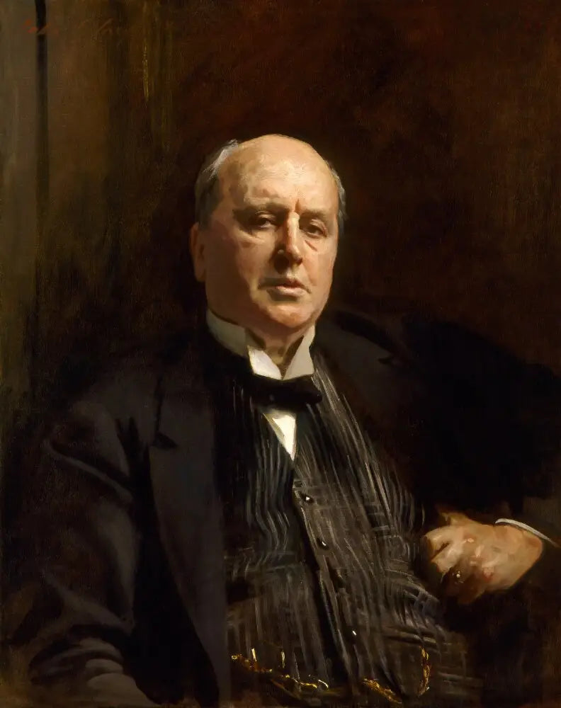 Reproduction du tableau « Henri James - John Singer Sargent » par Alpha Reproduction en peinture à l’huile