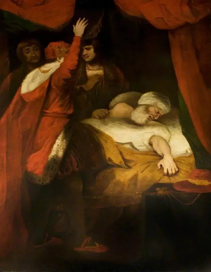 Генрих VI, вторая часть, акт III, сцена 3, смерть кардинала Бофора (из серии Бойделл) - Джошуа Рейнольдс