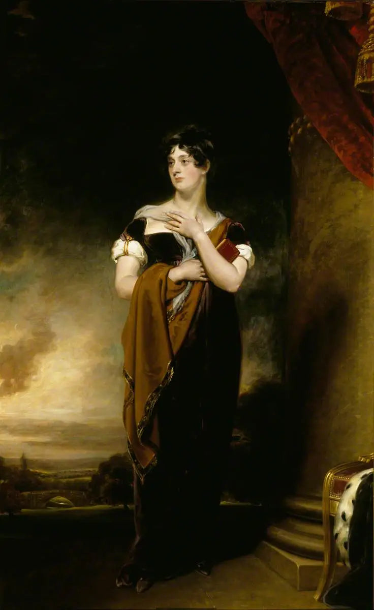 Анриетта Мария Нель-Хилл, маркиза д'Эйлсбери (1769-1831) - Томас Лоуренс