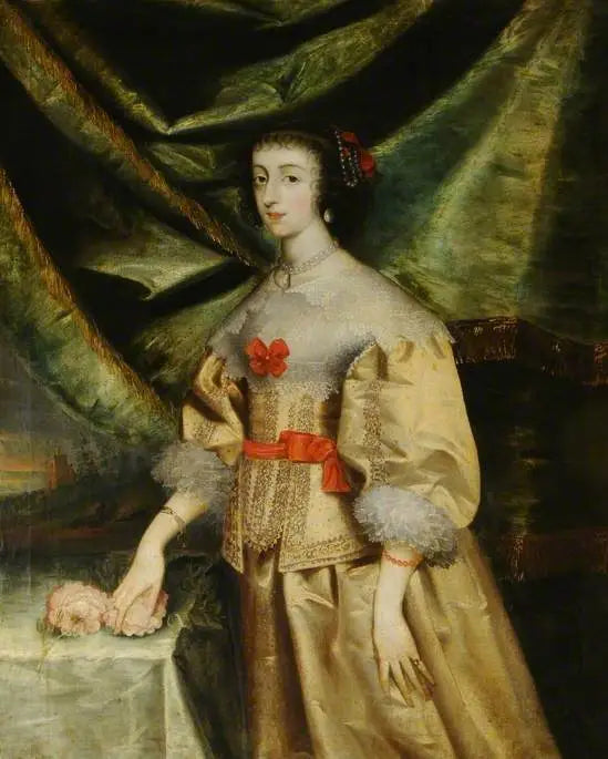 Анриетта Мария (1609–1669) - Антуан ван Дейк