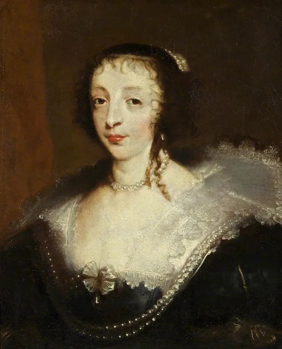 Henriette Marie (1609–1669), reine de Charles Ier - Antoine van Dyck image 1 reproduction réalisée par Alpha Reproduction