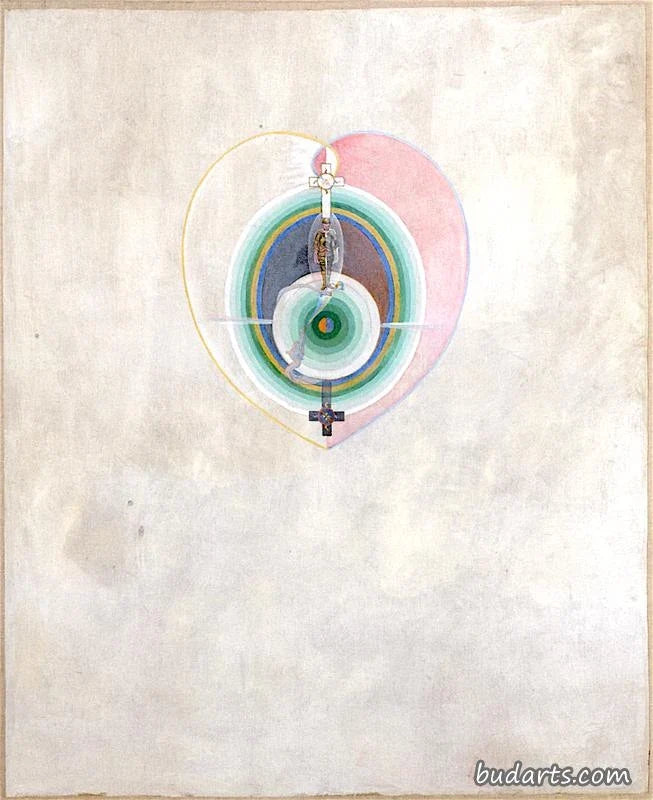 La Colombe, n° 11, Groupe IX/UW, n° 35, peinture de Hilma af Klint