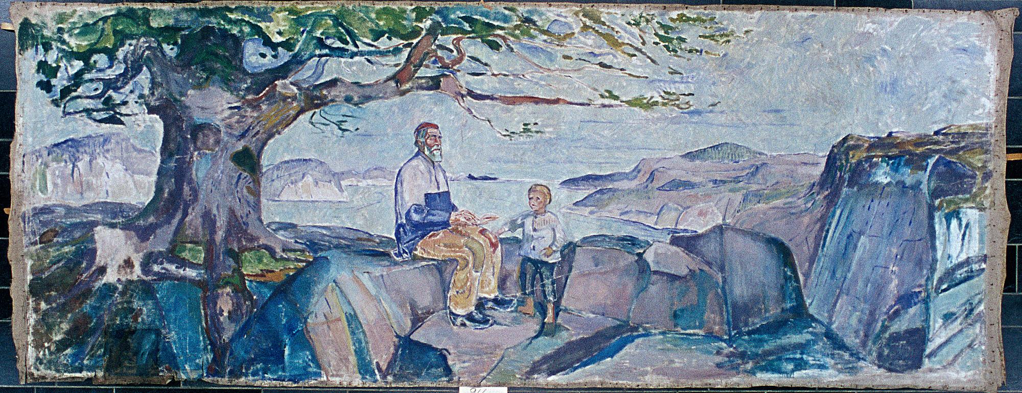 Reproduction du tableau « Histoire - Edvard Munch » par Alpha Reproduction en peinture à l’huile