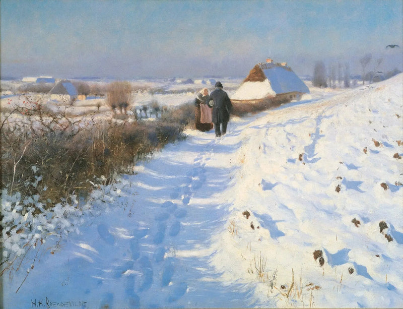 Зима - Х. А. Брендекильде