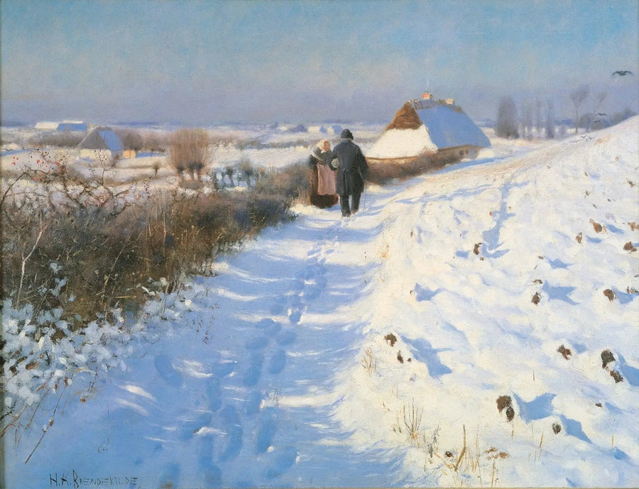 Зима - Х. А. Брендекильде