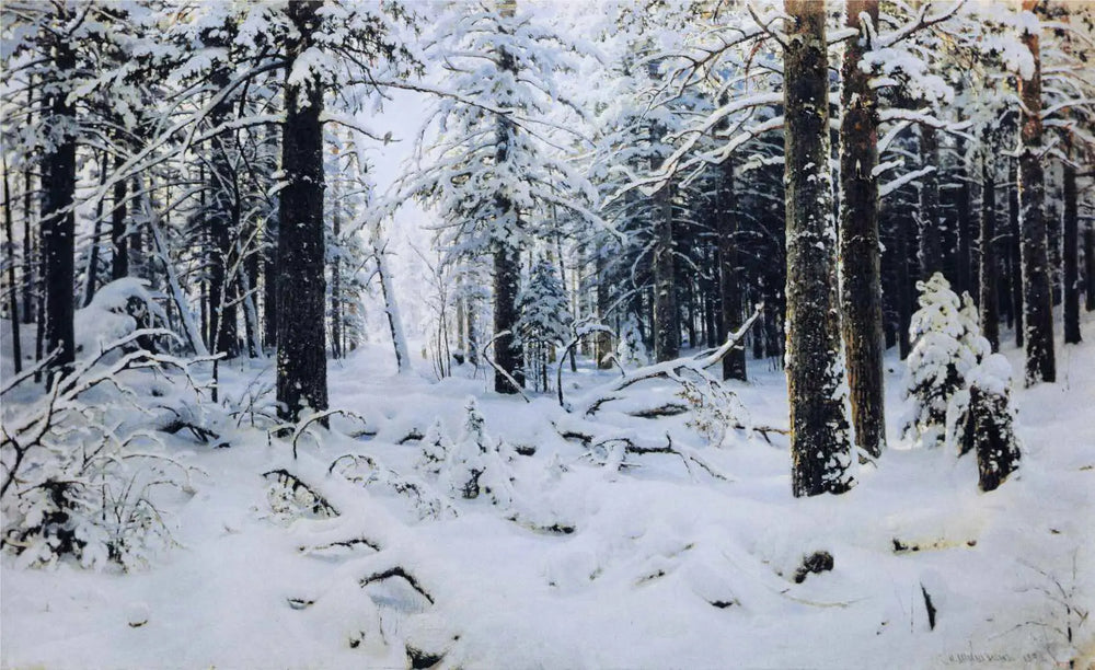 Hiver - Ivan Chichkine - Alpha Reproduction