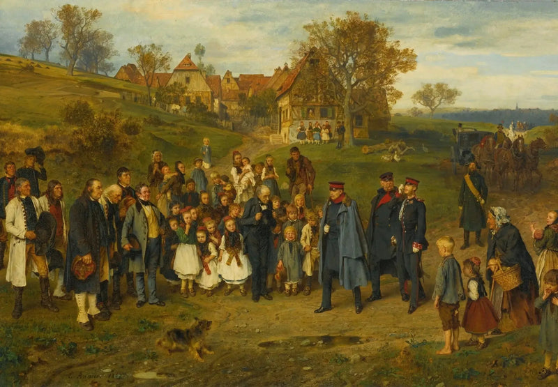 Владычица в путешествии (1867) - Людвиг Кнаус