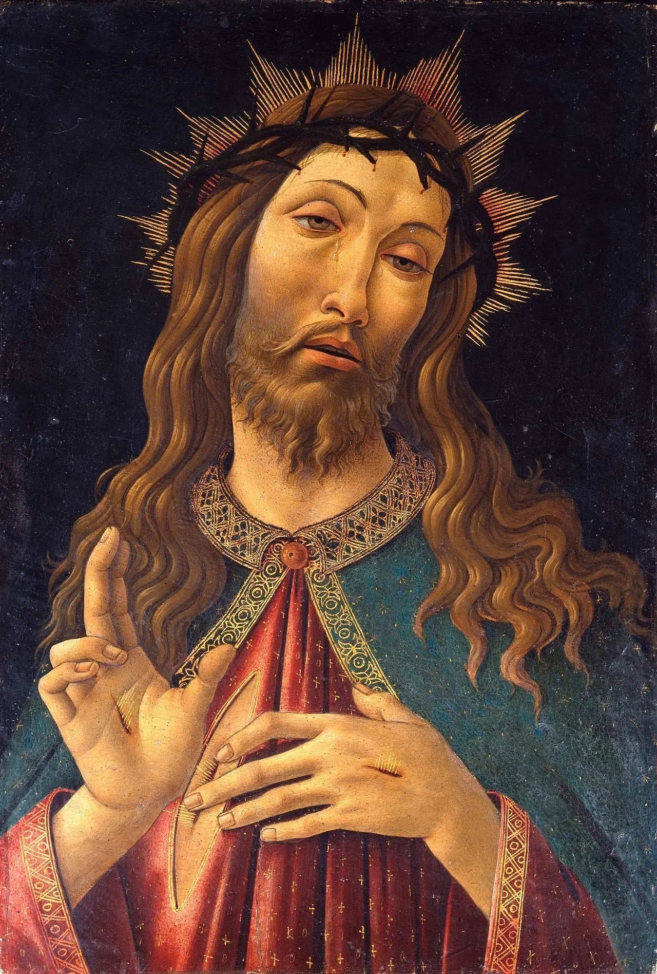 Homme de douleurs - Sandro Botticelli - Alpha Reproduction
