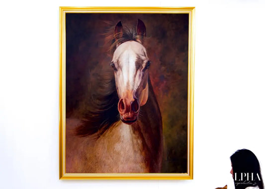 Horse – Somchai | 100 x 130 cm Reproductions de tableaux à la peinture à l’huile