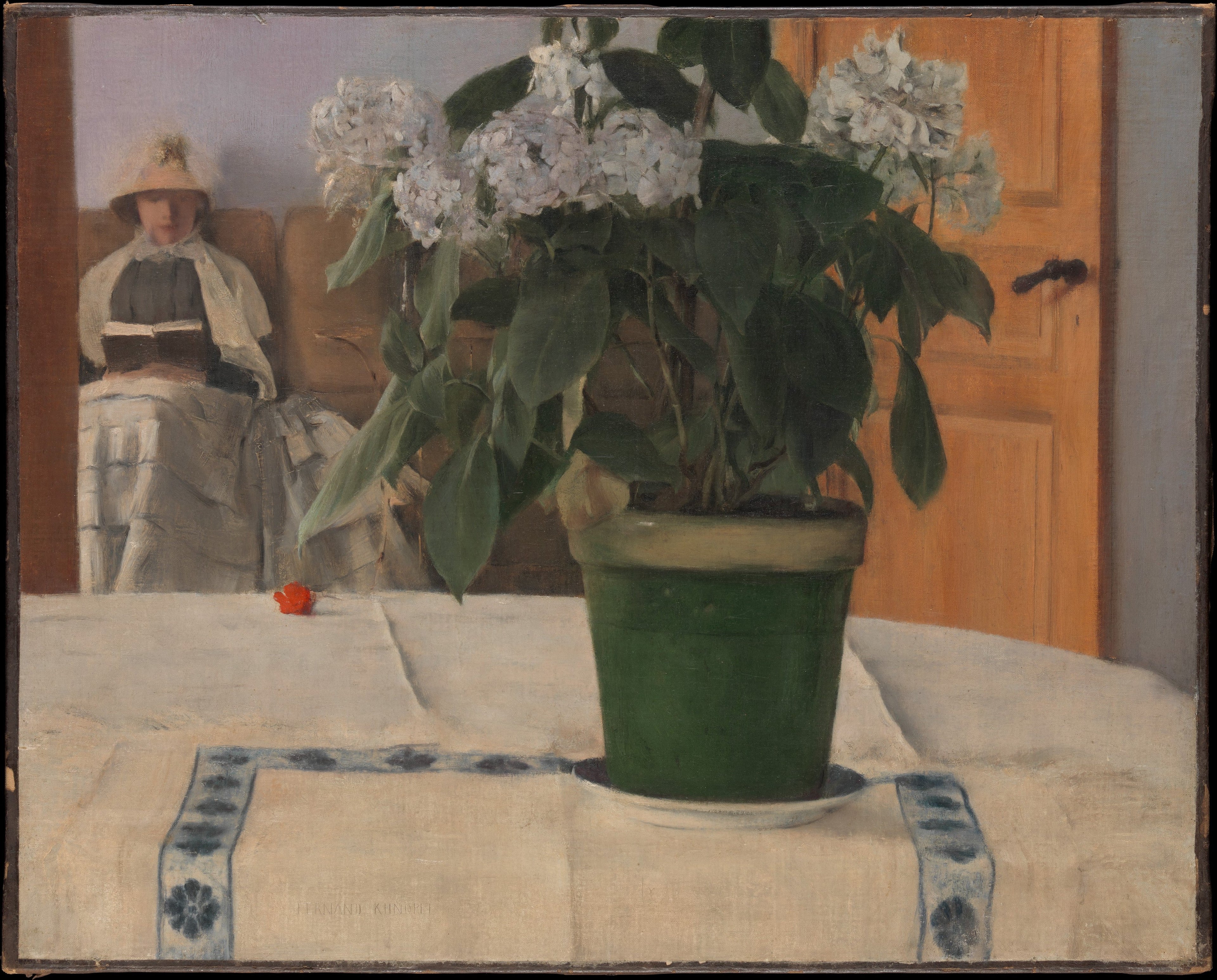 Hortensia - Fernand Khnopff - Alpha Reproduction