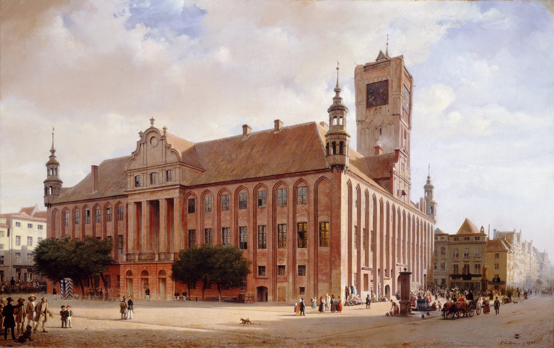 Hôtel de ville de Thorn - Eduard Gaertner
