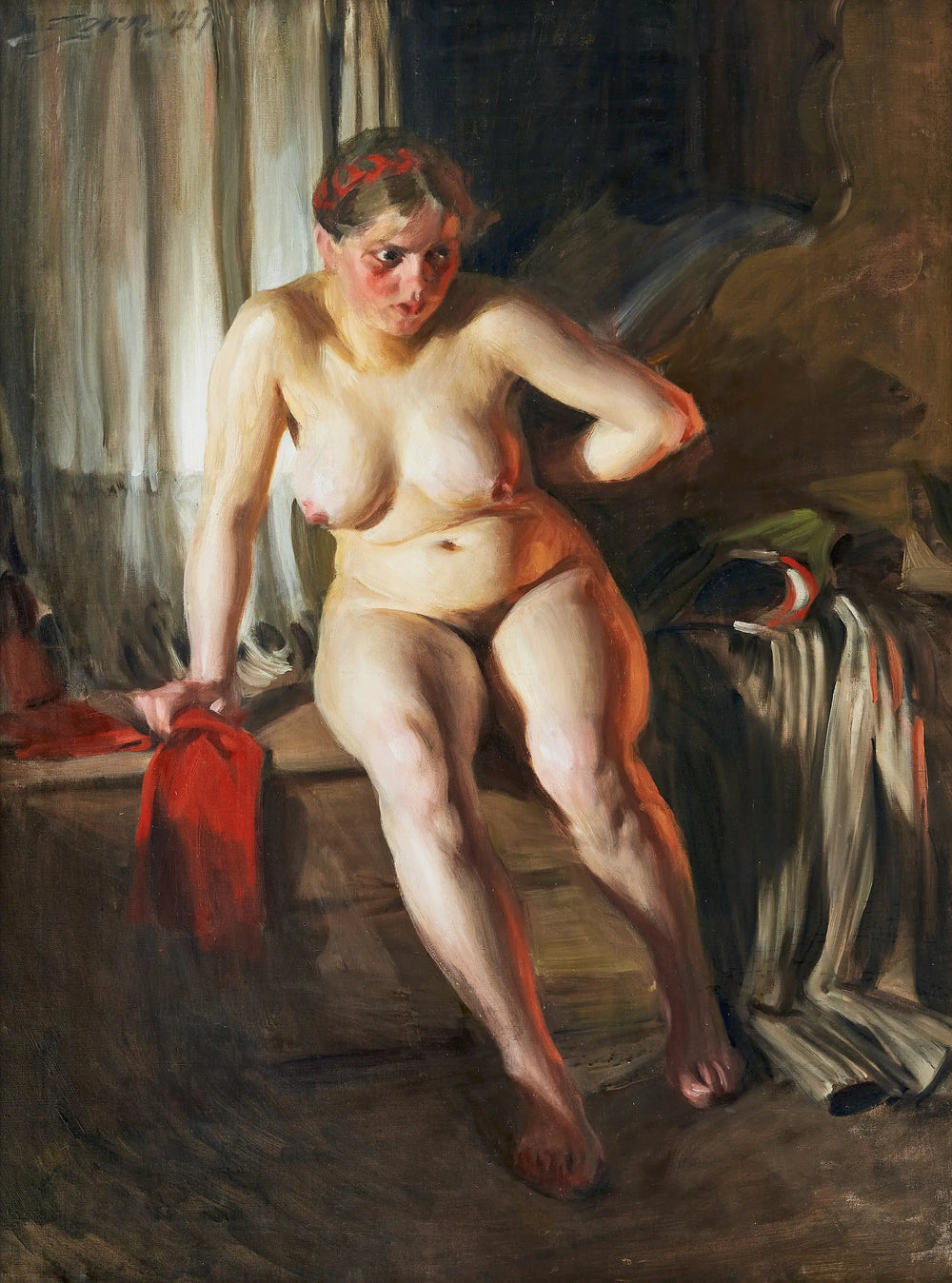Humeur matinale - Anders Zorn - Alpha Reproduction