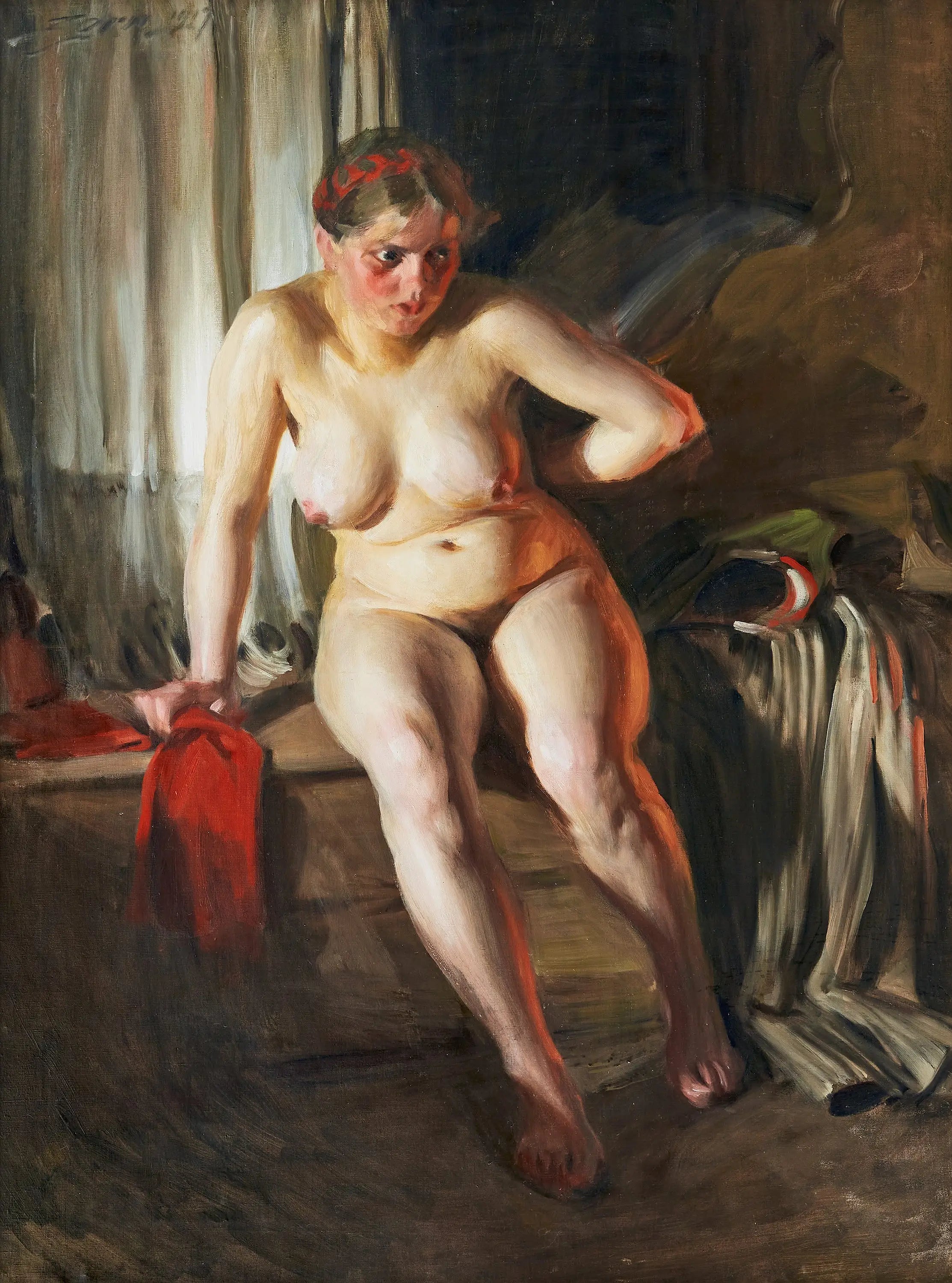 Humeur matinale - Anders Zorn - Alpha Reproduction