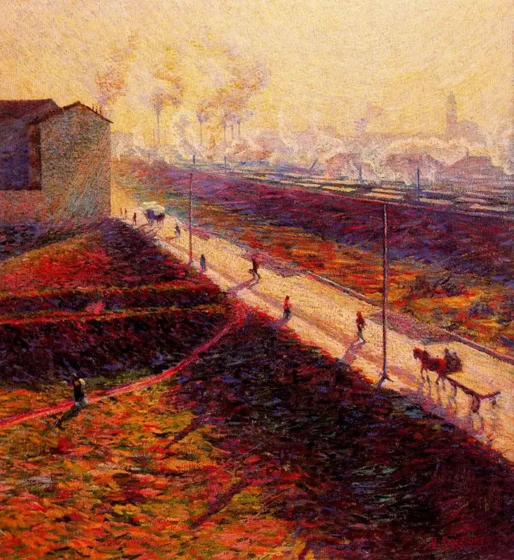 Утро - Умберто Боччони