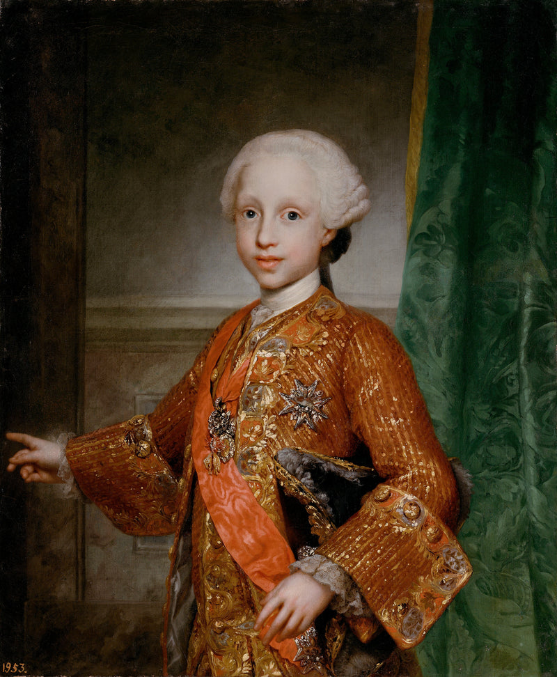 Младенец Франциско Хавьер д'Испания (1757-1771) - Антон Рафаэль Менгс