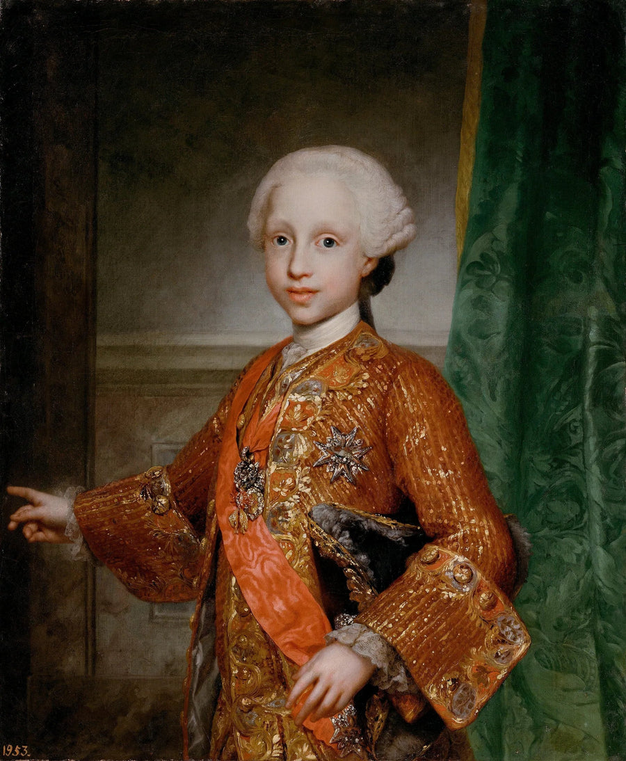 Младенец Франциско Хавьер д'Испания (1757-1771) - Антон Рафаэль Менгс
