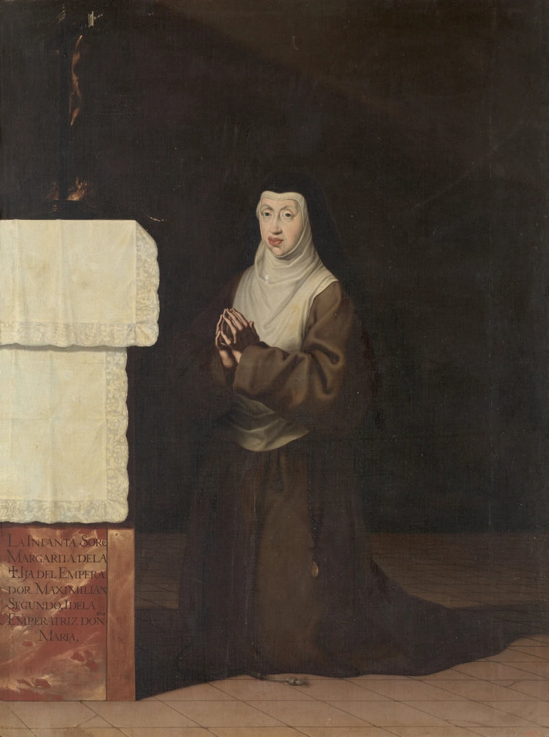 L'infante sœur Margarita de la Cruz, archiduchesse d'Autriche - Matías de Torres