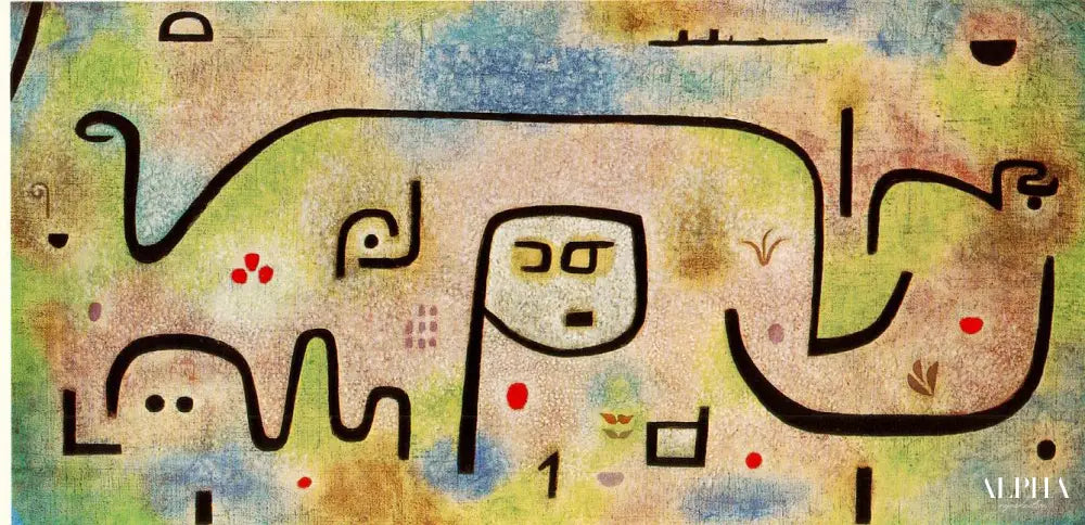 Insula dulcamara - Paul Klee - Reproductions de tableaux et peintures haut de gamme