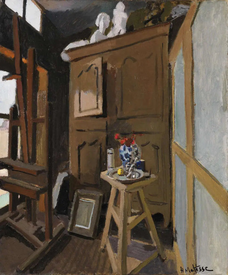 Интерьер мастерской - Анри Матисс