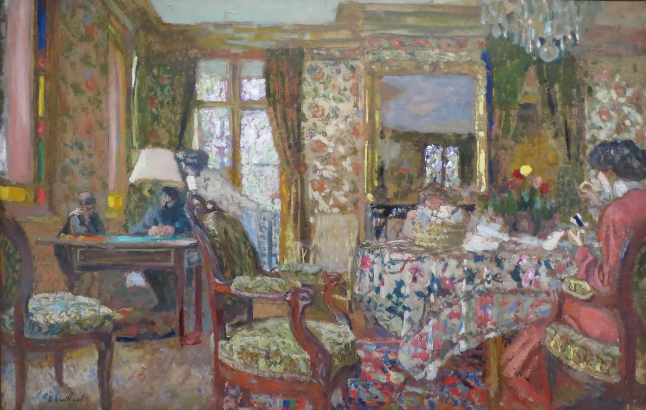 Intérieur - Édouard Vuillard - Alpha Reproduction