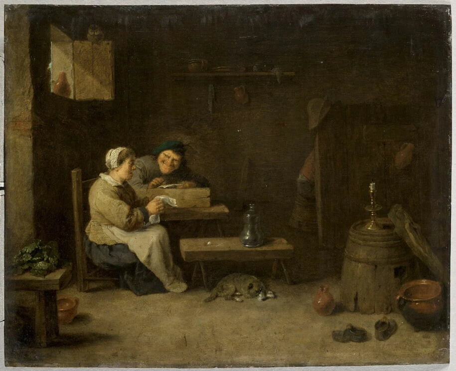 Intérieur d'estaminet - David II Teniers