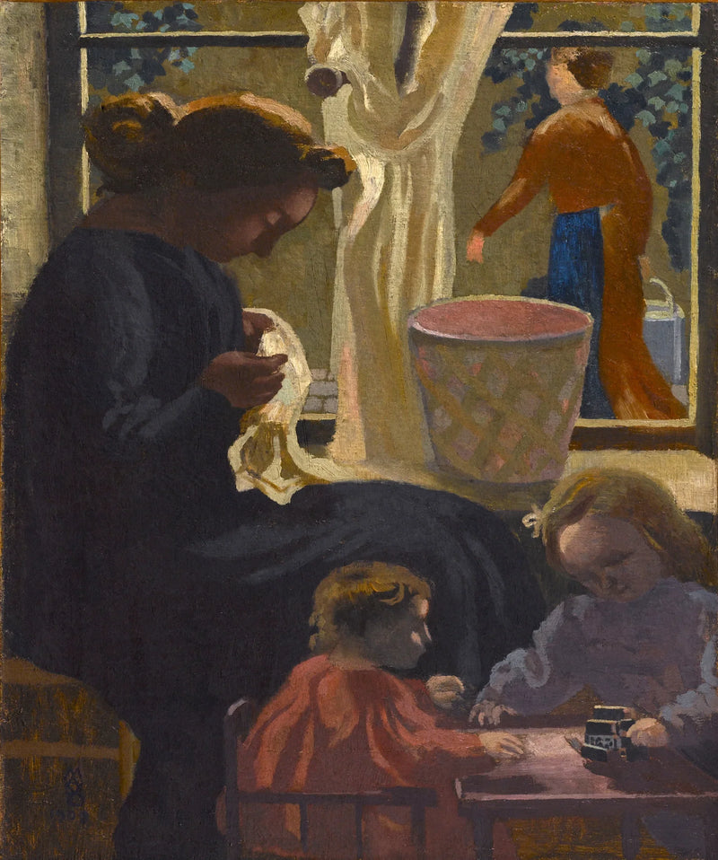 Интимность или Равюдюз à la fenêtre - Maurice Denis