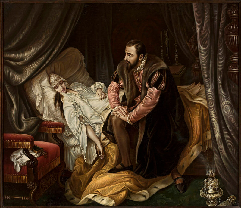 La Mort de Barbara Radziwiłł - Józef Simmler