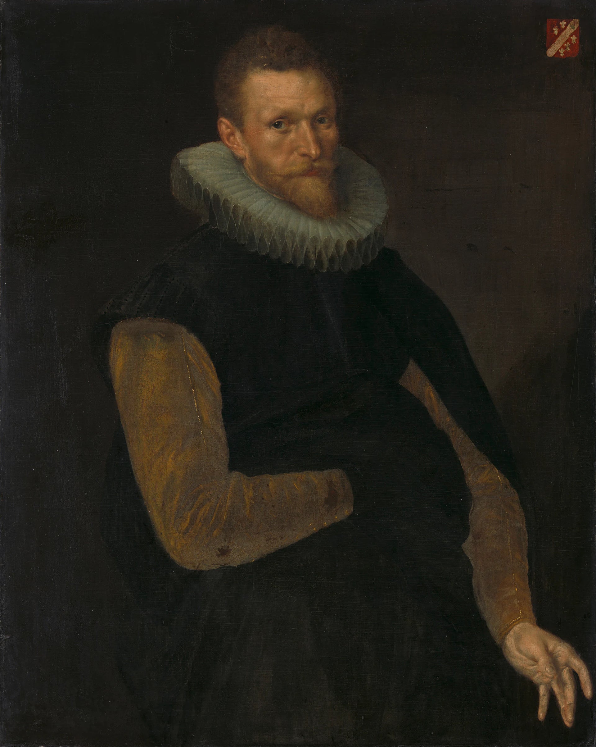 Jacob Cornelisz Banjaert, dit van Neck (1564-1638). Amiral, maire et conseil d'Amsterdam - Cornelis Ketel