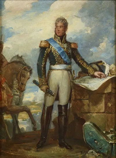 Jacques-Alexandre-Bernard Law marquis de Lauriston maréchal de France - François Gérard - Alpha Reproduction