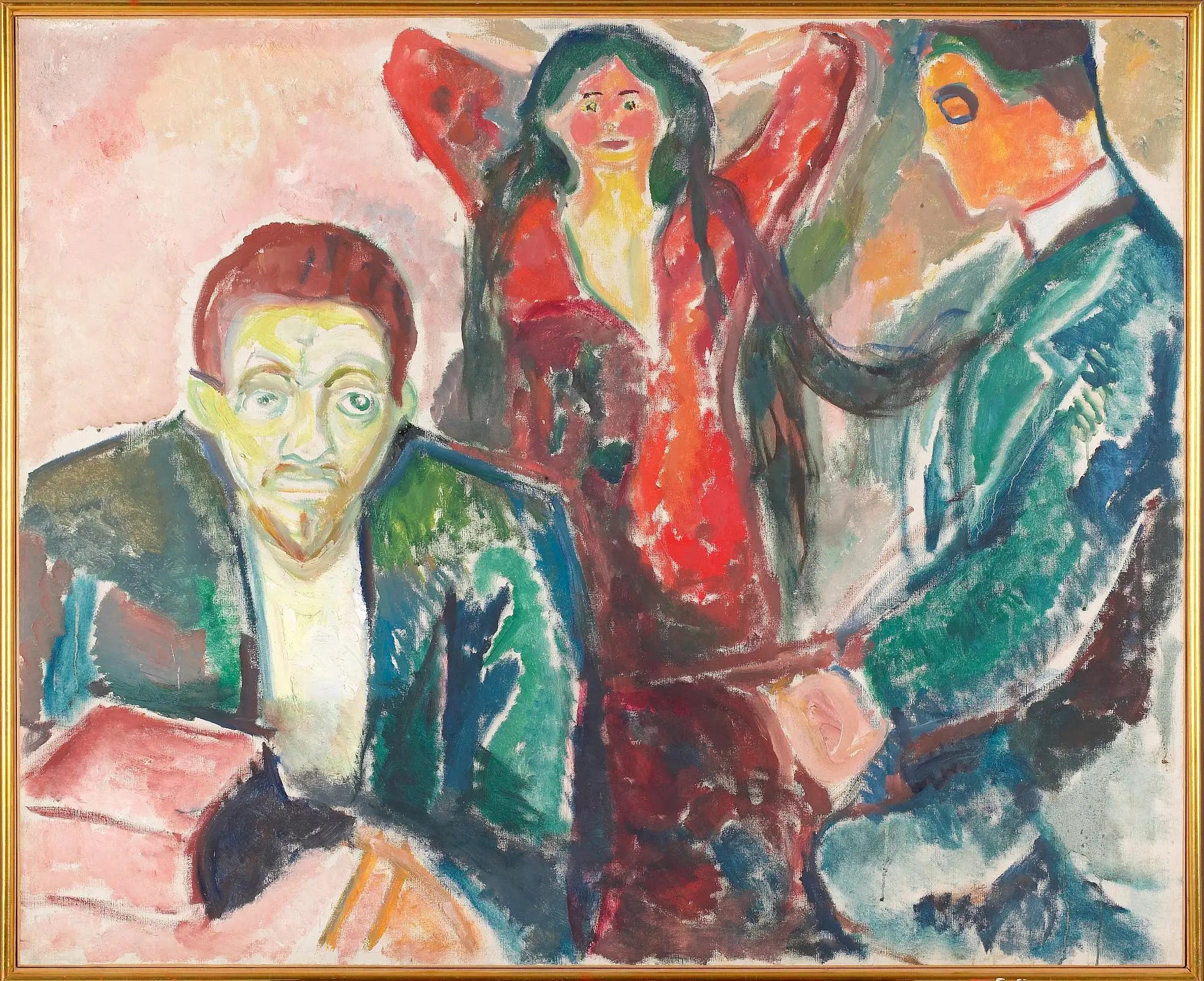 Reproduction du tableau « Jalousie - Edvard Munch » par Alpha Reproduction en peinture à l’huile