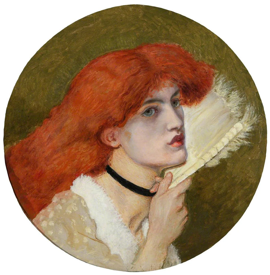 Джейн Бёрден, госпожа Уильям Моррис (1839-1914) - Данте Габриэль Россетти