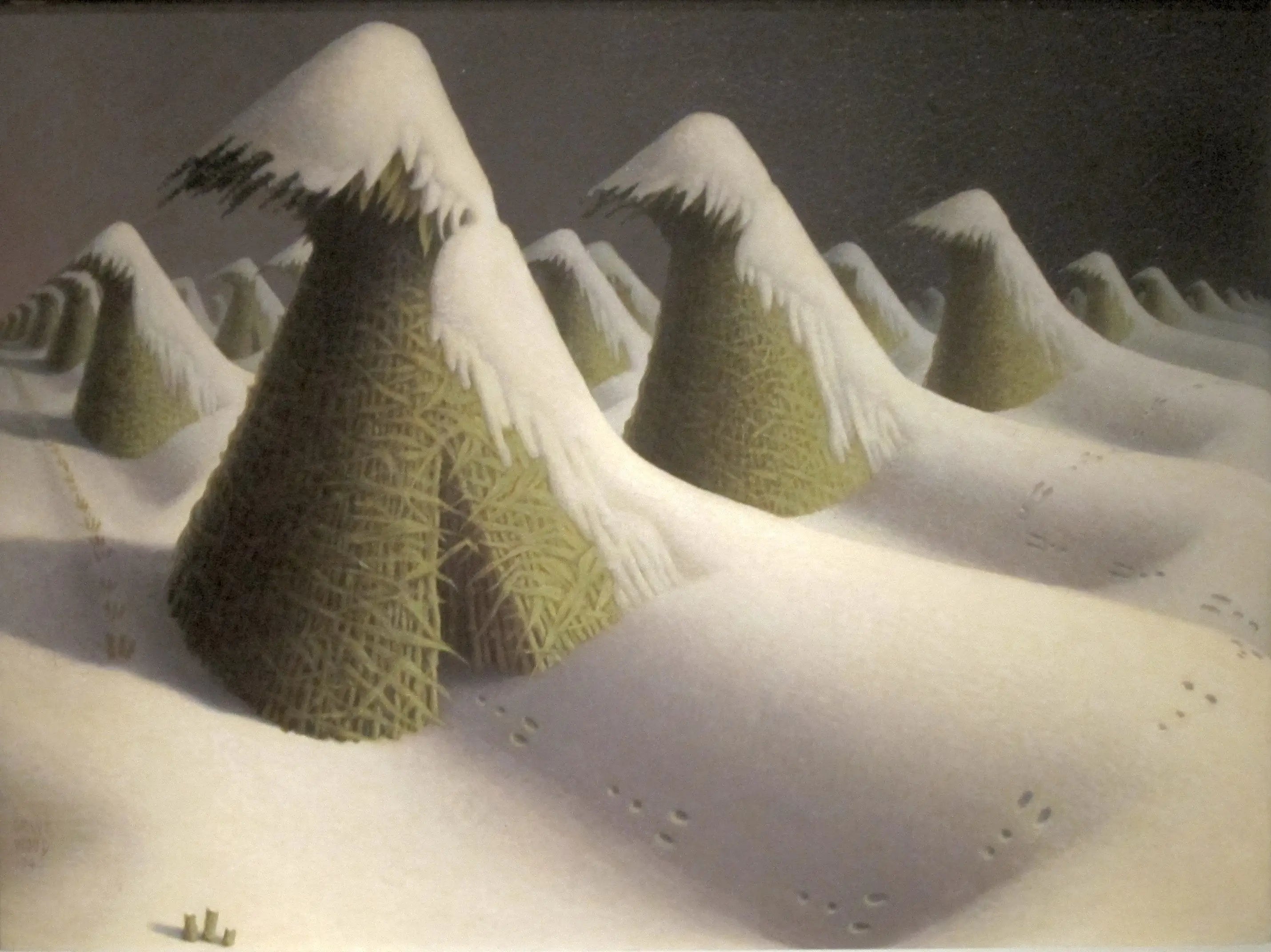 Janvier - Grant Wood - Alpha Reproduction
