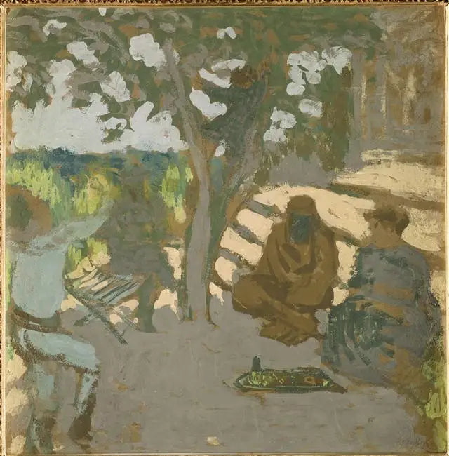 Jardin à l’Étang-la-Ville - Édouard Vuillard - Alpha Reproduction