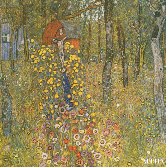 Jardin de campagne avec Croix - Gustav Klimt - Reproductions de tableaux et peintures haut de gamme