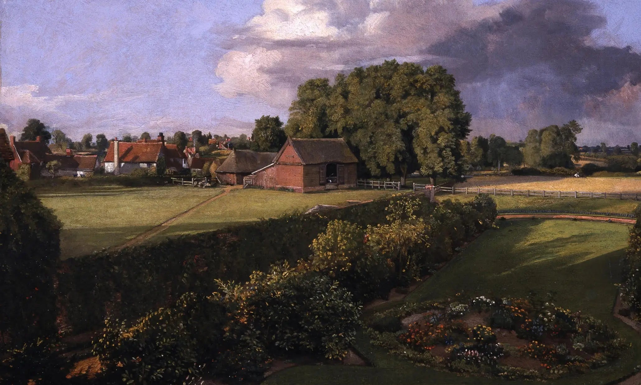 Jardin de fleurs de Golding Constable - John Constable - Alpha Reproduction