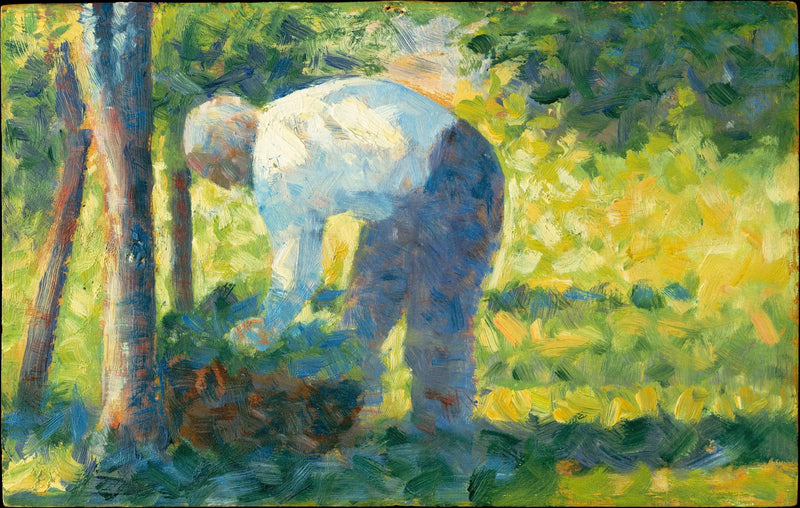 Садовник - Жорж Сёра