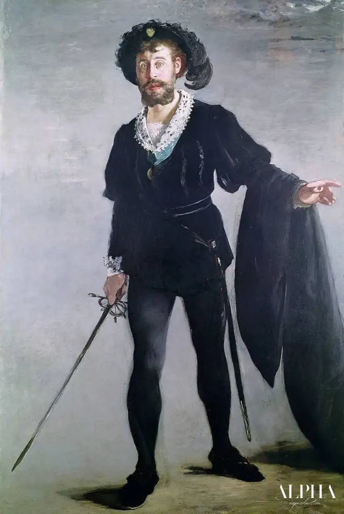 Jean-Baptiste Faure - Edouard Manet - Reproductions de tableaux et peintures haut de gamme